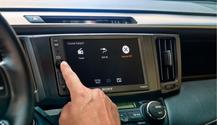 Sony - 6.2" - Apple® CarPlay™ - Built-in Bluetooth - In-Dash Digital Media Receiver - Black_10