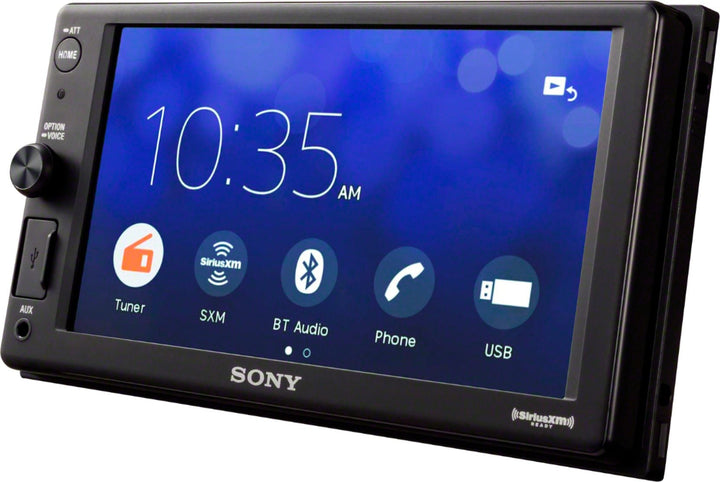 Sony - 6.2" - Apple® CarPlay™ - Built-in Bluetooth - In-Dash Digital Media Receiver - Black_5