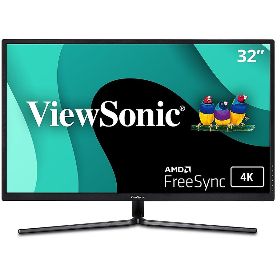 ViewSonic - 31.5 LCD 4K UHD FreeSync Monitor (DisplayPort HDMI) - Black_0