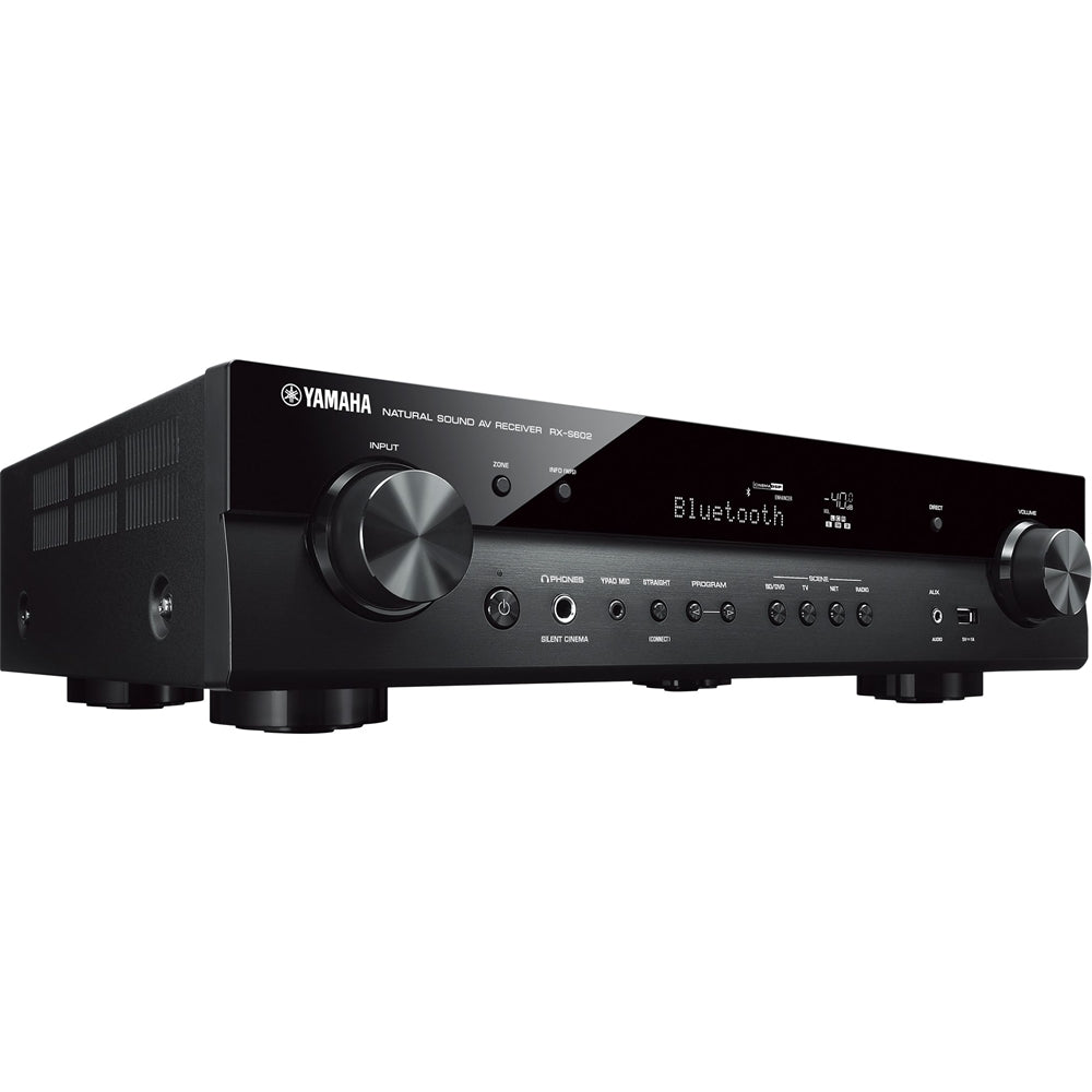 Yamaha - 5.1-Ch. Bluetooth Capable 4K Ultra HD HDR Compatible A/V Home Theater Receiver - Black_1