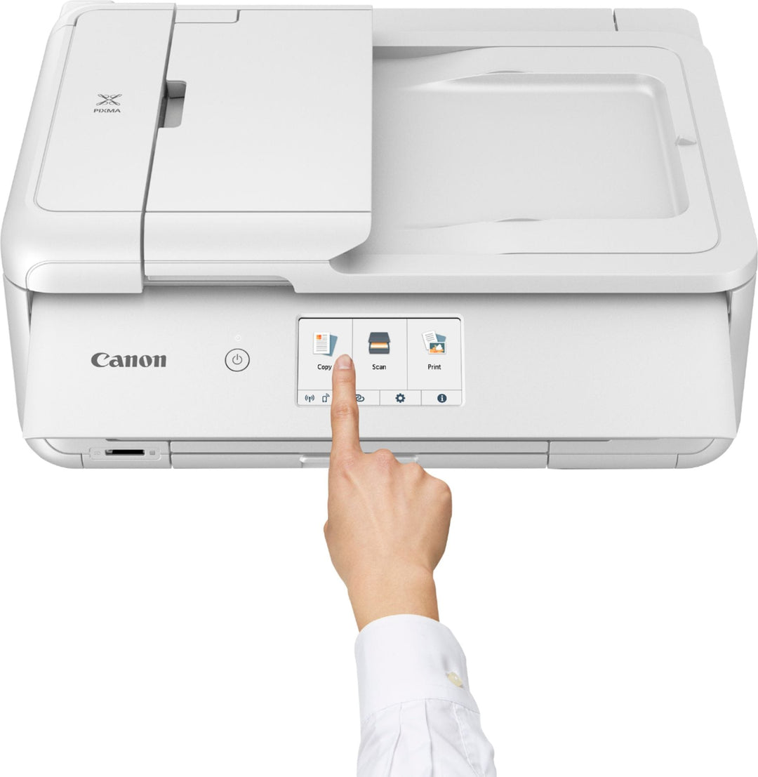 Canon - PIXMA TS9521C Wireless All-In-One Printer - White_1