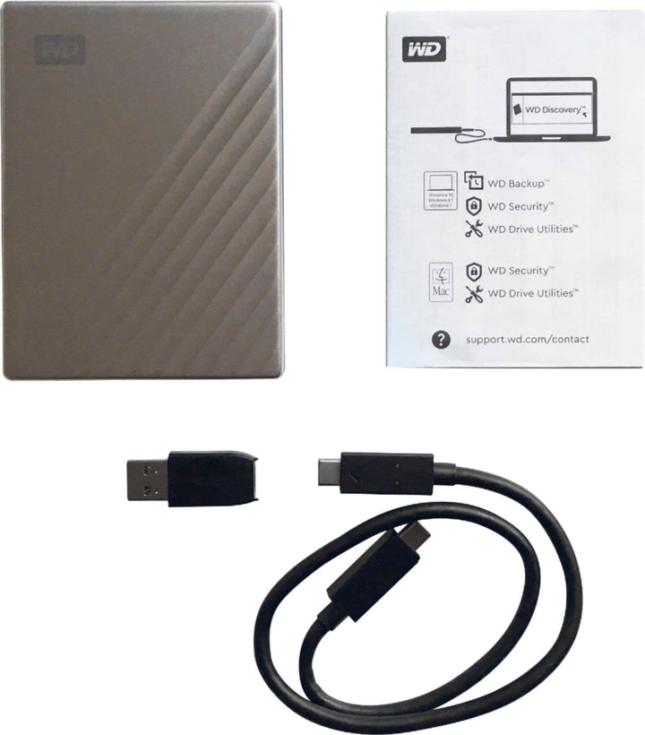 WD - My Passport Ultra for Mac 4TB External USB 3.0 Portable Hard Drive - Silver_9