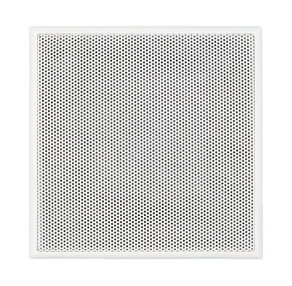 Sonance - Visual Performance 3" Square Adapter with Grille (2-Pack) - Paintable White_2