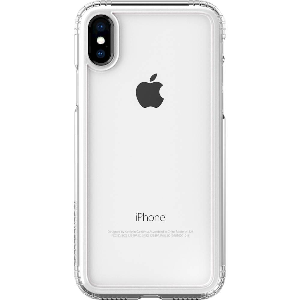 SaharaCase - Crystal Clear Protective Kit Case with Glass Screen Protector for Apple® iPhone® XS Max - Crystal Clear_4
