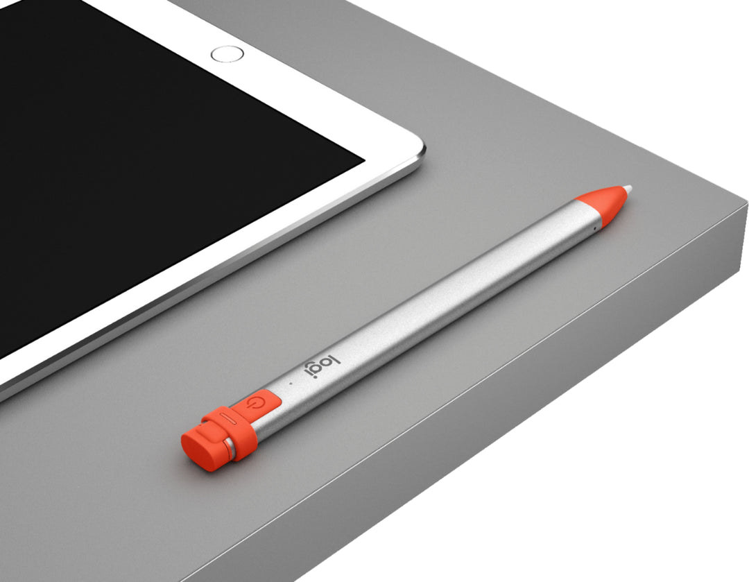 Logitech - Crayon Digital Pencil for All Apple iPads (2018 releases and later) - Orange_9