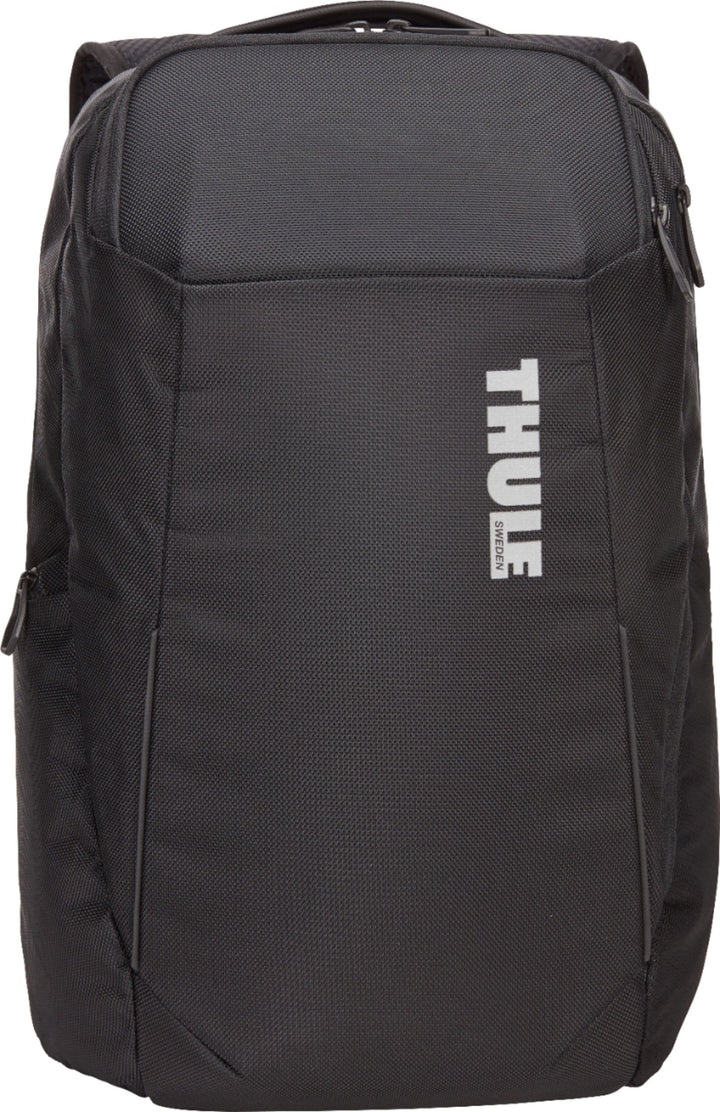 Thule - Accent Backpack 23L Bundle for 15.6" Laptop w/ Subterra PowerShuttle, 10" Tablet Sleeve, SafeZone, & Water Bottle Holder - Black_2