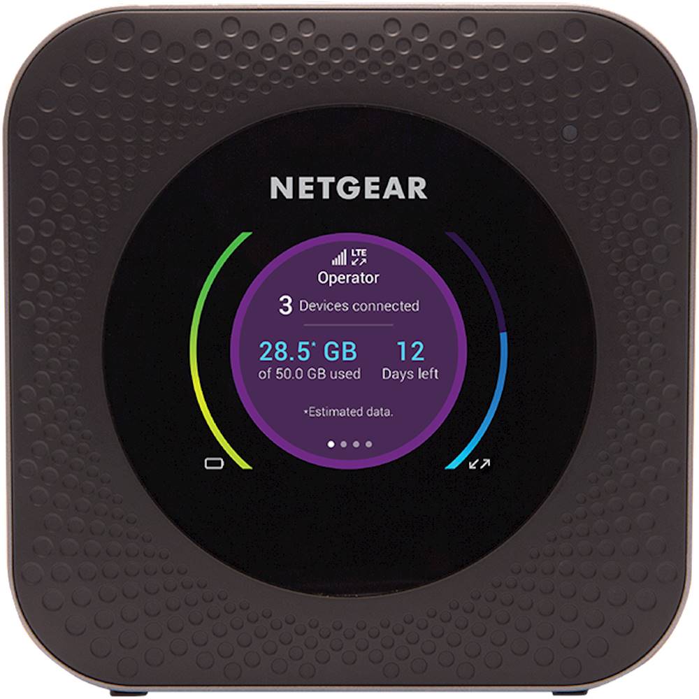 NETGEAR - Nighthawk M1 4G LTE Mobile Hotspot Router_0