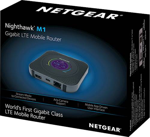 NETGEAR - Nighthawk M1 4G LTE Mobile Hotspot Router_1