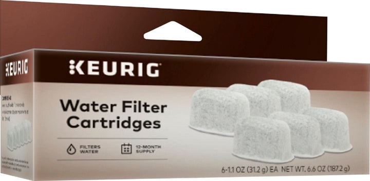 Keurig - Water Filter Refill Cartridges (6-Pack) - Gray_0