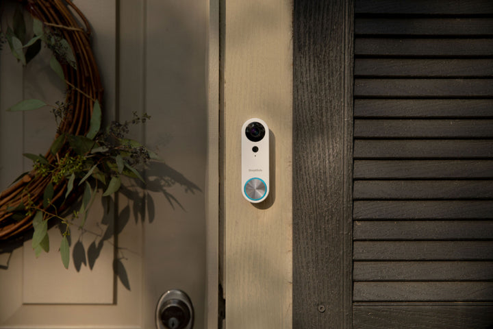 SimpliSafe - Pro Video Doorbell - Wired - White_2