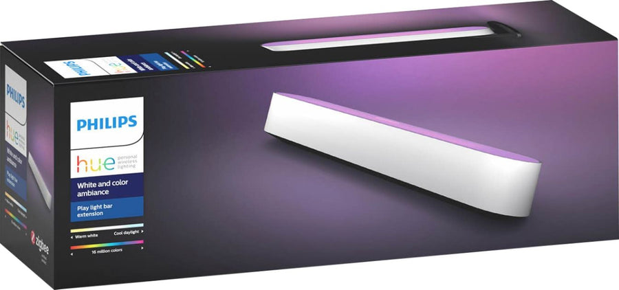 Philips - Hue Play White & Color Ambiance LED Bar Light Extension - White_0