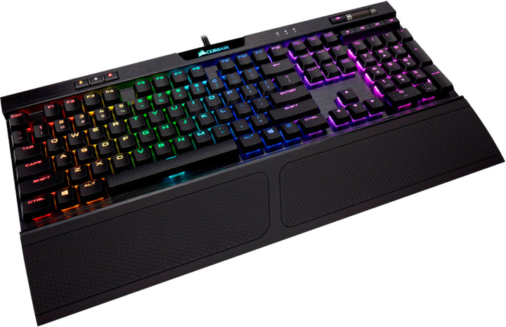 CORSAIR - K70 RGB MK.2 LOW PROFILE RAPIDFIRE Full-size Wired Mechanical Cherry MX LOW PROFILE Speed Switch Gaming Keyboard - Black_2