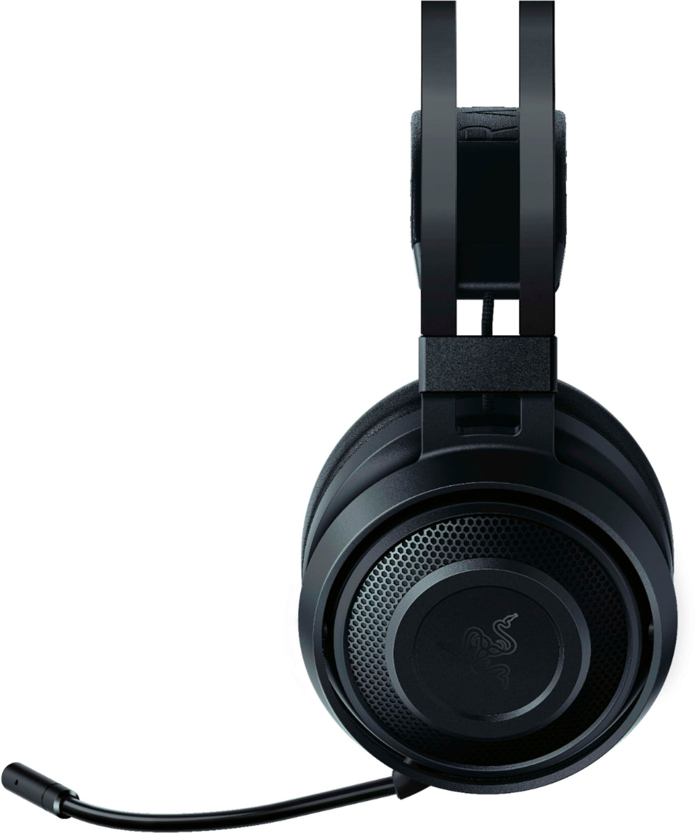 Razer - Nari Essential Wireless THX Spatial Audio Gaming Headset for PC and PlayStation 4 - Black_1