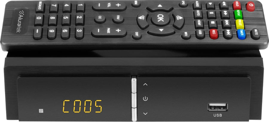 Aluratek - Digital TV Converter Box with Digital Video Recorder - Black_0