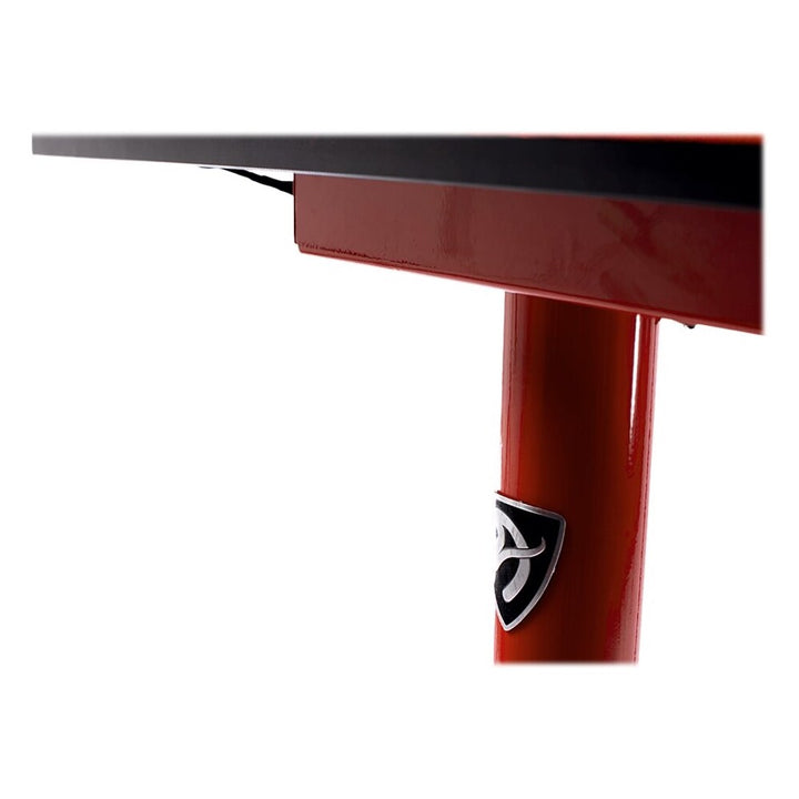 Arozzi - Arena Leggero Gaming Desk - Red with Black Accents_4