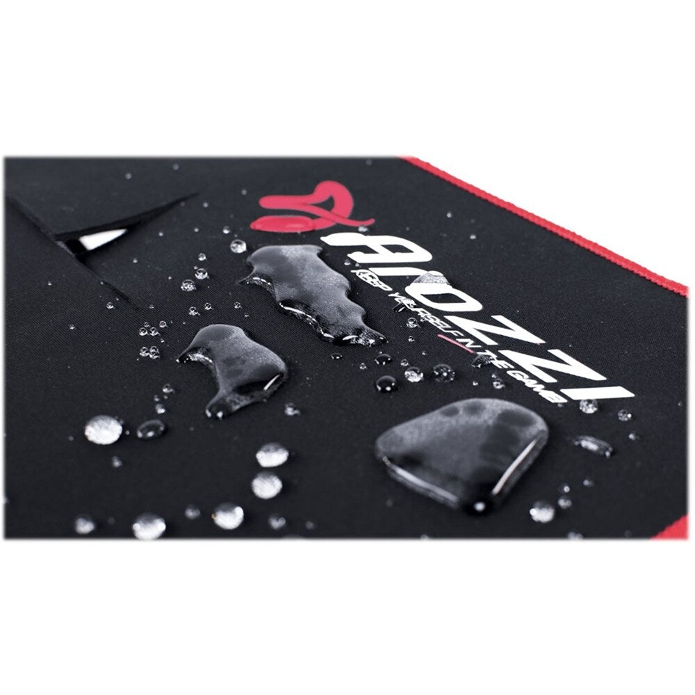 Arozzi - Arena Leggero Gaming Desk - Red with Black Accents_2
