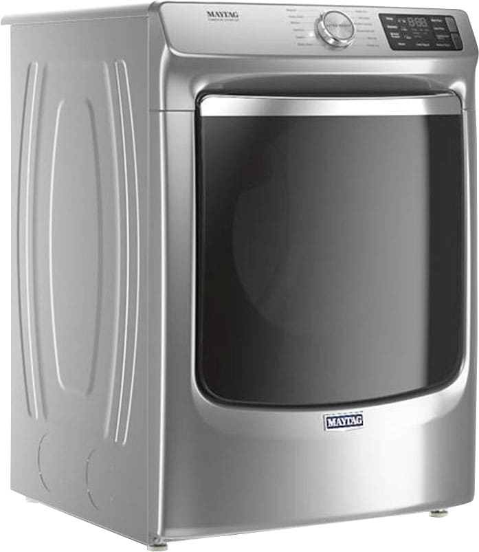 Maytag - 7.3 Cu. Ft. Stackable Gas Dryer with Steam and Extra Power Button - Metallic slate_1