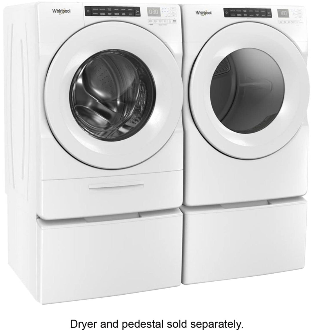 Whirlpool - 4.5 Cu. Ft. High Efficiency Stackable Front Load Washer with Steam and Load & Go Dispenser - White_10