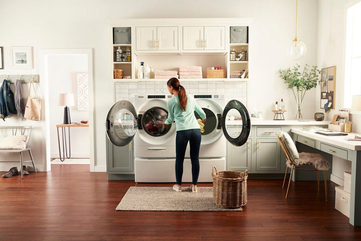 Whirlpool - 4.5 Cu. Ft. High Efficiency Stackable Front Load Washer with Steam and Load & Go Dispenser - White_2
