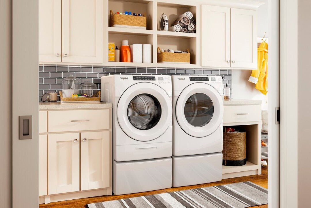 Whirlpool - 4.5 Cu. Ft. High Efficiency Stackable Front Load Washer with Steam and Load & Go Dispenser - White_17