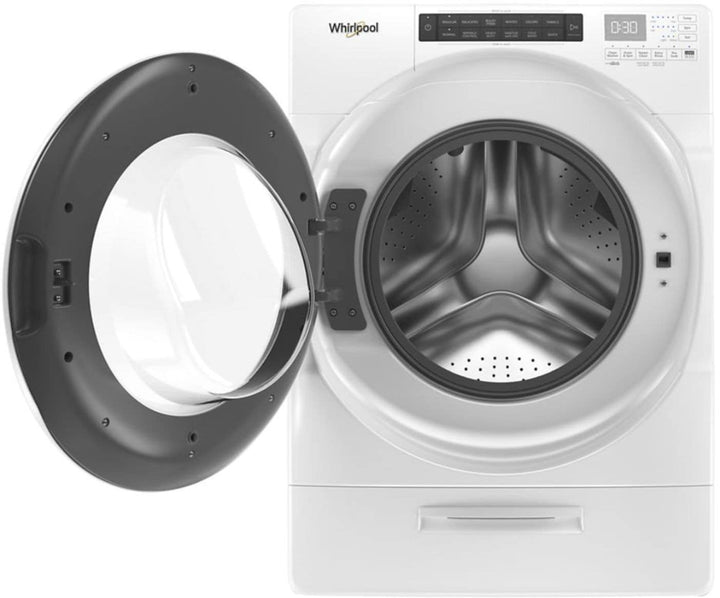 Whirlpool - 4.5 Cu. Ft. High Efficiency Stackable Front Load Washer with Steam and Load & Go Dispenser - White_14