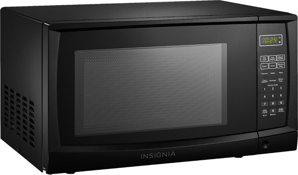 Insignia™ - 0.7 Cu. Ft. Compact Microwave - Black_1