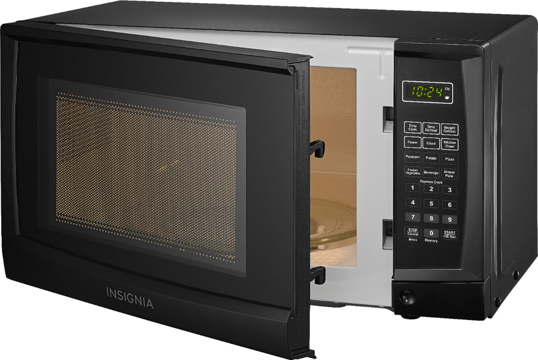 Insignia™ - 0.7 Cu. Ft. Compact Microwave - Black_6