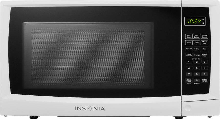 Insignia™ - 0.7 Cu. Ft. Compact Microwave - White_0