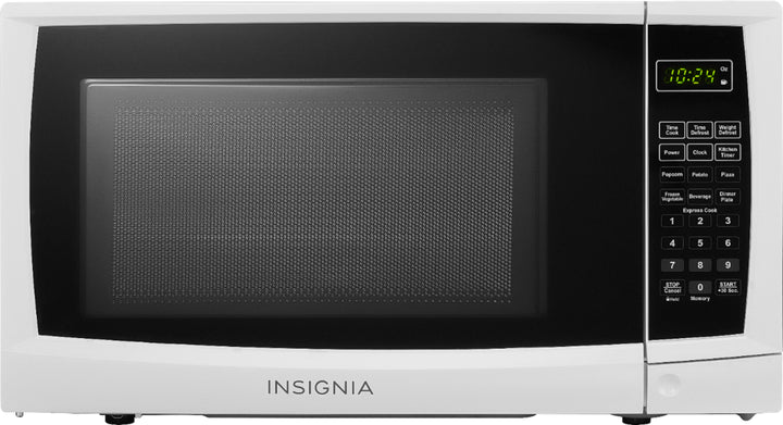 Insignia™ - 0.7 Cu. Ft. Compact Microwave - White_0