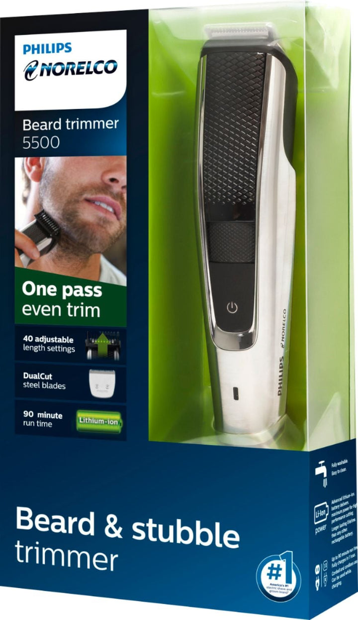 Philips Norelco - 5000 Series Hair Trimmer - Black/Silver_2