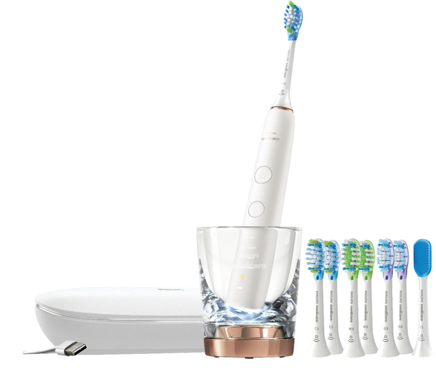 Philips Sonicare - DiamondClean Smart 9700 Rechargeable Toothbrush - Rose Gold_0