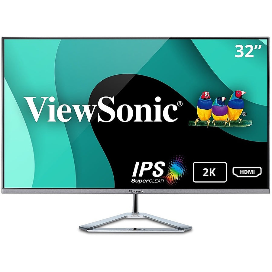ViewSonic - Ultra Slim 32 LCD Monitor (DisplayPort HDMI) - Silver_0