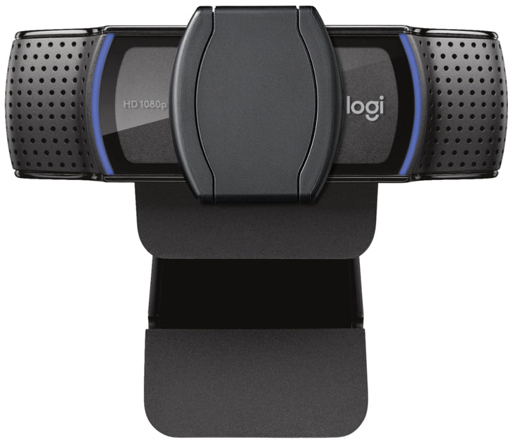 Logitech - C920s Pro 1080 Webcam with Privacy Shutter - Black_7