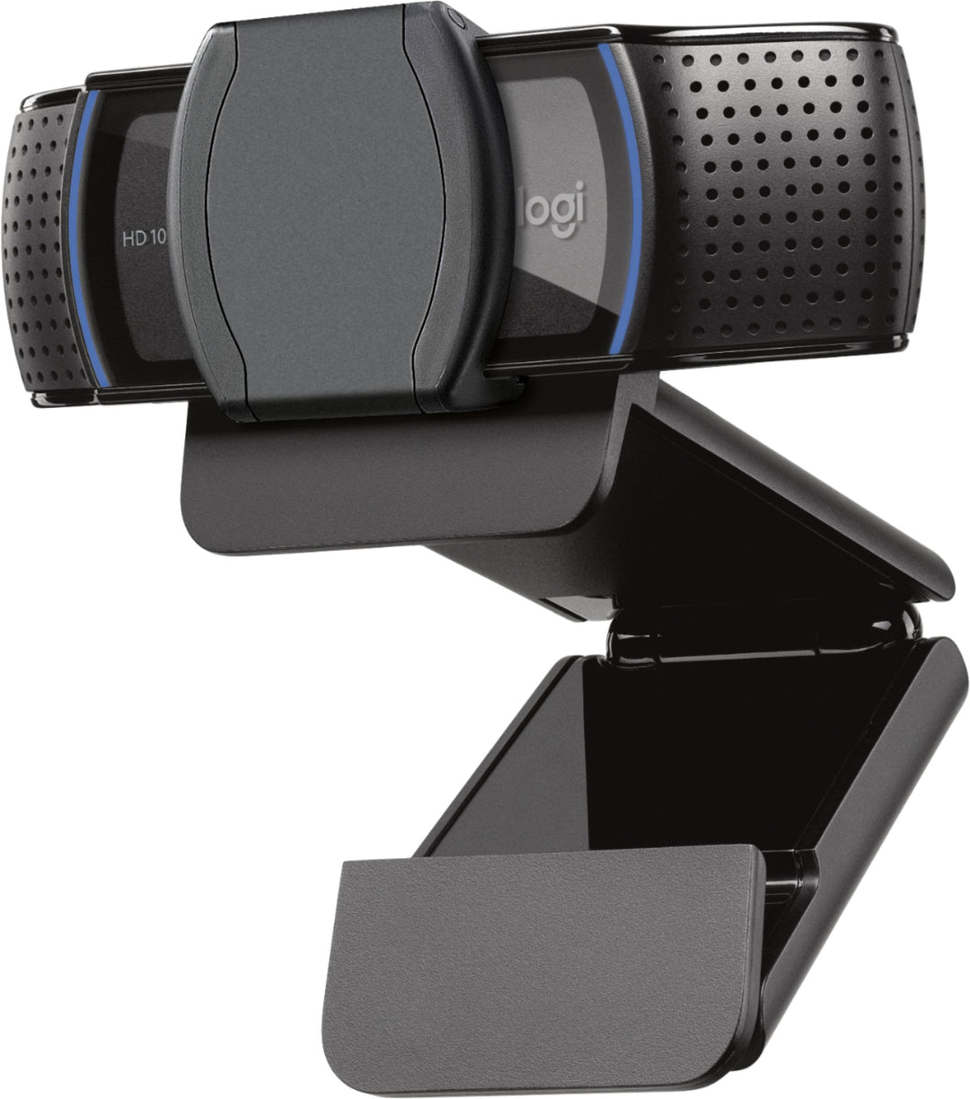 Logitech - C920s Pro 1080 Webcam with Privacy Shutter - Black_4