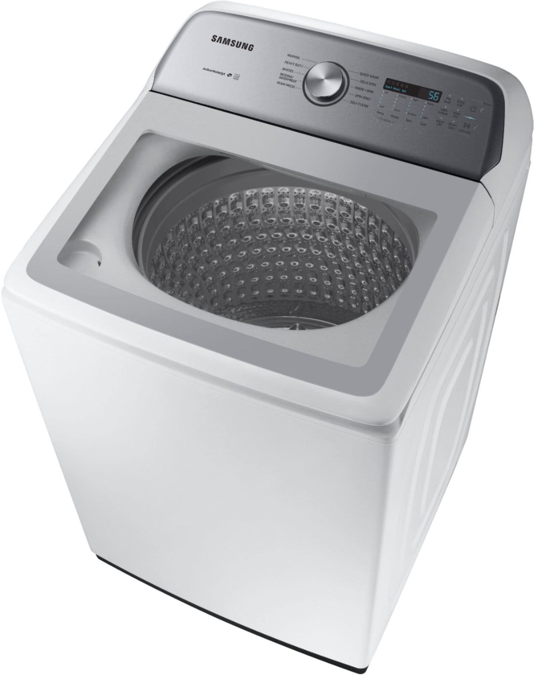 Samsung - 5.0 Cu. Ft. High Efficiency Top Load Washer with Active WaterJet - White_3