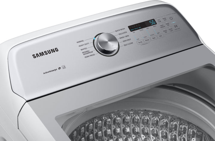 Samsung - 5.0 Cu. Ft. High Efficiency Top Load Washer with Active WaterJet - White_13