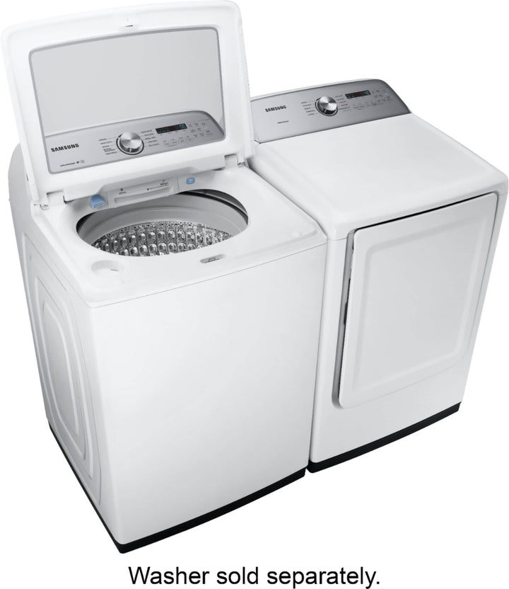 Samsung - 7.4 Cu. Ft. Gas Dryer with 10 Cycles and Sensor Dry - White_13
