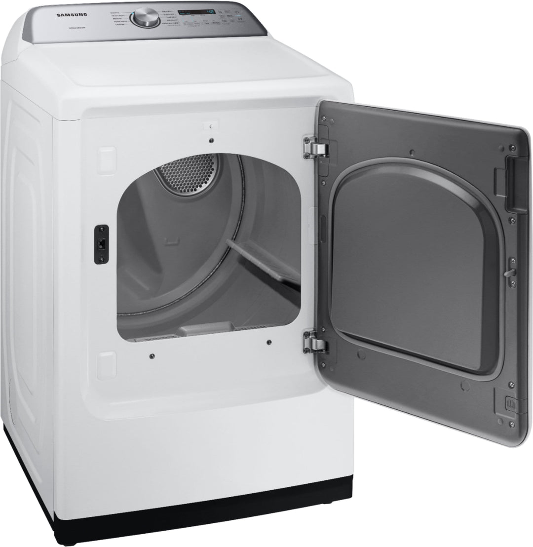 Samsung - 7.4 Cu. Ft. Gas Dryer with 10 Cycles and Sensor Dry - White_7