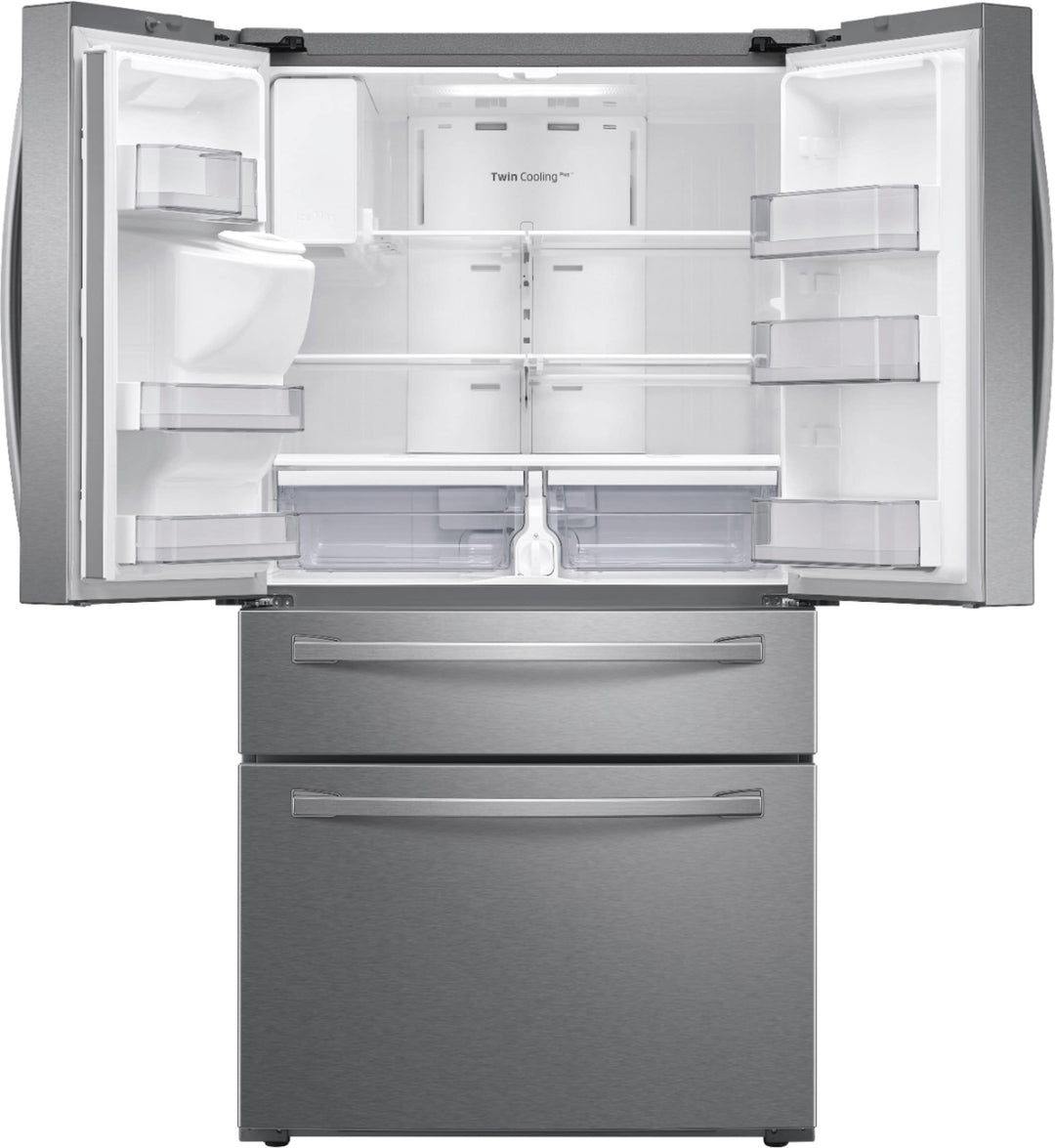 Samsung - 28  cu. ft. 4-Door French Door Refrigerator with FlexZone Drawer - Stainless steel_9