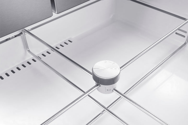 Samsung - 22.6 cu. ft. 4-Door French Door Counter Depth Refrigerator with FlexZone Drawer - Stainless steel_5