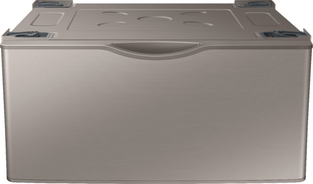 Samsung - Washer/Dryer Laundry Pedestal with Storage Drawer - Champagne_0