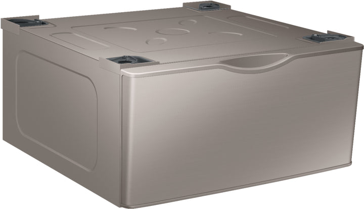 Samsung - Washer/Dryer Laundry Pedestal with Storage Drawer - Champagne_4