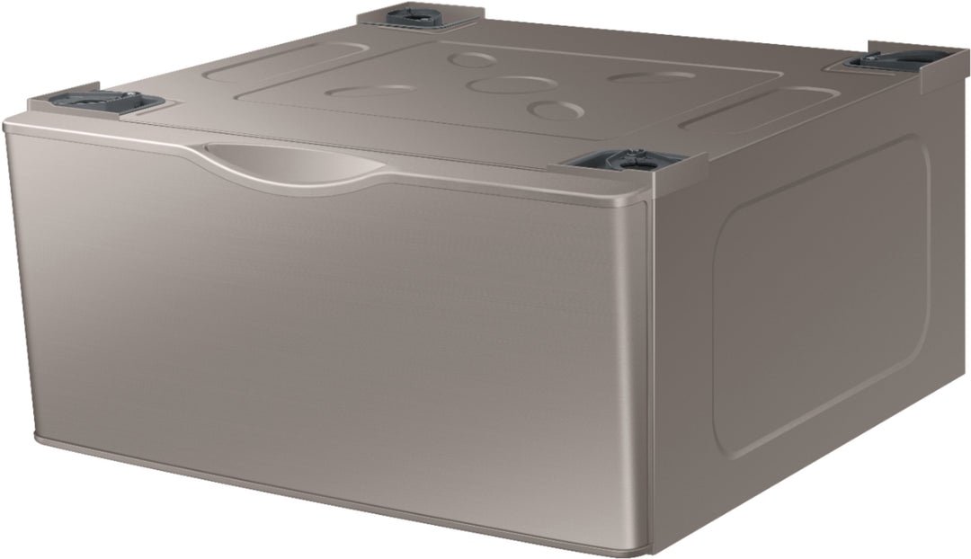 Samsung - Washer/Dryer Laundry Pedestal with Storage Drawer - Champagne_3