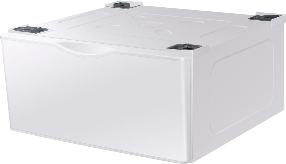 Samsung - Washer/Dryer Laundry Pedestal with Storage Drawer - White_4