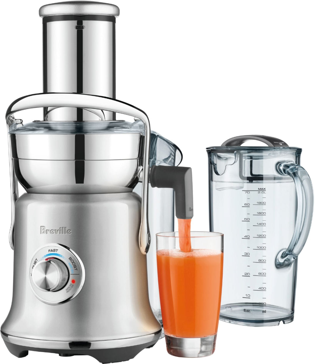 Breville - the Juice Fountain Cold XL Juicer - Brushed Stainless Steel_7