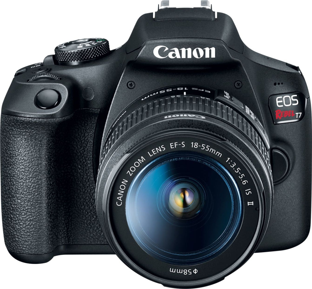 Canon - EOS Rebel T7 DSLR Video Camera with 18-55mm Lens - Black_3
