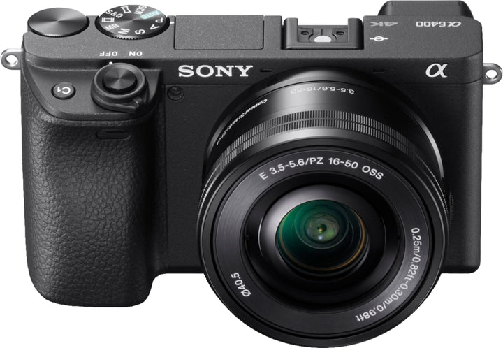 Sony - Alpha a6400 Mirrorless Camera with E PZ 16-50mm f/3.5-5.6 OSS Lens - Black_7
