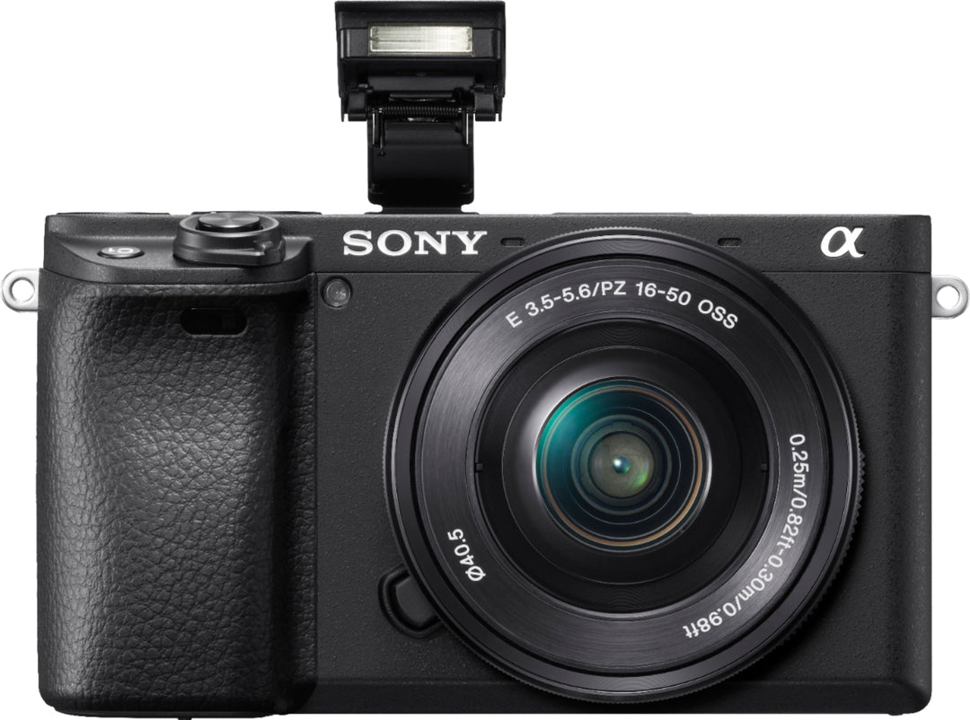 Sony - Alpha a6400 Mirrorless Camera with E PZ 16-50mm f/3.5-5.6 OSS Lens - Black_8