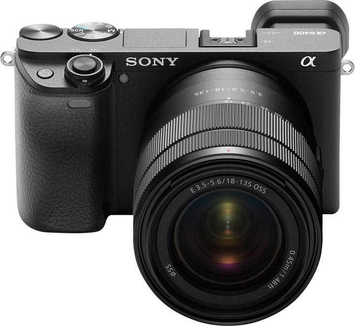 Sony - Alpha a6400 Mirrorless 4K Video Camera with E 18-135mm f/3.5-5.6 OSS Lens - Black_5