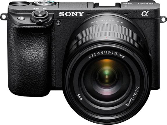 Sony - Alpha a6400 Mirrorless 4K Video Camera with E 18-135mm f/3.5-5.6 OSS Lens - Black_4